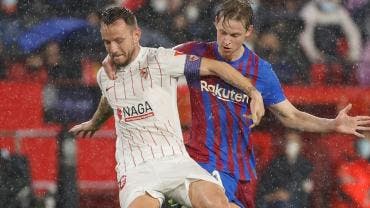 Sevilla y Barcelona dividen puntos y Real Madrid sigue firme en la cima
