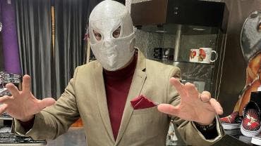 El luchador mexicano Hijo del Santo.