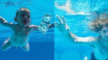 Portada de 'Nevermind', de la desaparecida banda icónica del grunge, Nirvana.