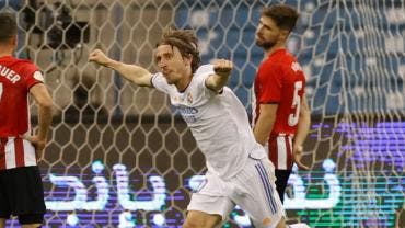 Real Madrid se impone al Athletic y conquista su duodécima Supercopa