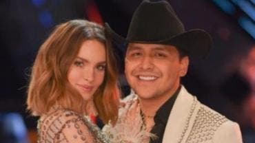 Belinda con Christian Nodal.