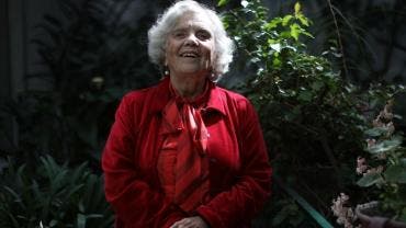 La escritora, periodista y activista francesa de nacionalidad mexicana Elena Poniatowska.