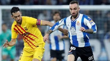 Barcelona rescata el empate ante Espanyol con agónico gol de Luuk de Jong