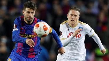 Barcelona y Napoli firman tablas y definirán la serie en el Diego Maradona