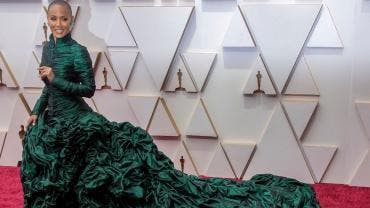 La actriz Jada Pinkett Smith en la gala de los premios Oscar el pasado domingo en Los Ángeles.