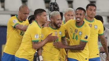 Brasil se medirá a Chile con Neymar, Vinicius y Antony en la delantera