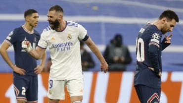 Benzema guía triunfo épico de Real Madrid sobre PSG en la Champions League