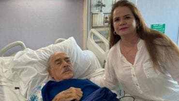 Andrés García con su esposa Margarita Portillo.