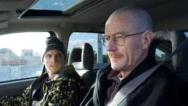 Aaron Paul y Bryan Cranston.