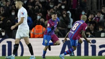 Una genialidad de Pedri da el triunfo sobre Sevilla y pone al Barça segundo