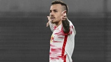 Angeliño le da el primer asalto al Leipzig sobre Glasgow Rangers