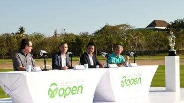 Inauguran la primera edición del torneo de golf Mexico Open en Vallarta