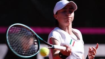 Fernanda Contreras cae ante Magda Linette en su debut en Wimbledon