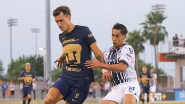 Pumas es goleado por Monterrey en partido amistoso en Texas