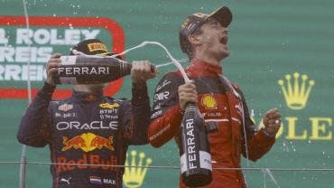 Leclerc conquista el GP de Austria y Checo abandona por choque de Russell