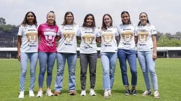 Pumas Femenil presenta a sus siete refuerzos para el Apertura 2022