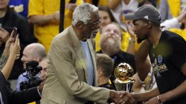La NBA retira ‘permanentemente’ el número 6 en honor a Bill Russell