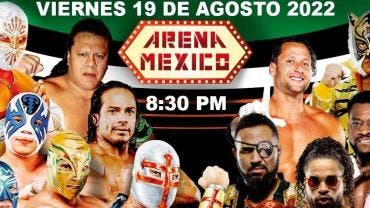 El torneo internacional Grand Prix 2022 será el 19 de agosto en la Arena México