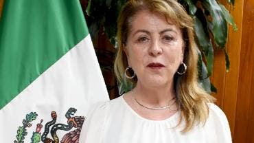 Margarita González Saravia directora general de la Lotería Nacional