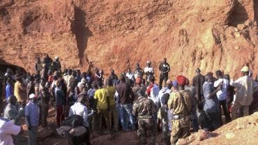 Derrumbe en mina de oro en Mali