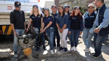 Modernizan calles de la Federal Burocrática
