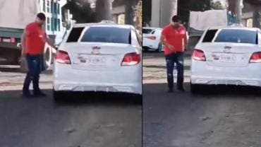 Taxista en Tlalpan agrede a mujer con discapacidad