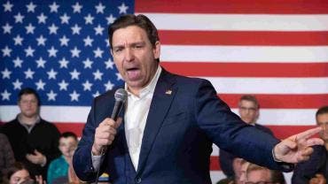 Ron DeSantis sin techo