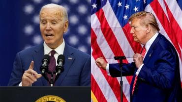 Joe Biden y Donald Trump