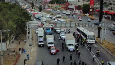 bloqueos transportistas CDMX Edomex