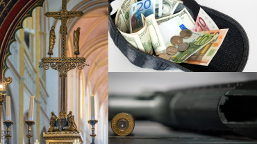 Detienen a dos sujetos que posiblemente robaron a iglesia