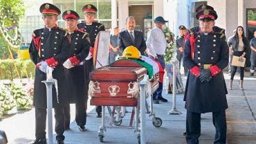 Funeral bombero de Atizapán