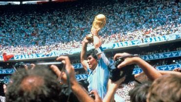 Diego Armando Maradona, campeón del mundo, Estadio Azteca 1986