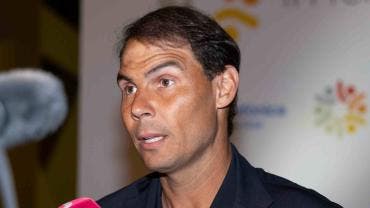 Tenista Rafael Nadal