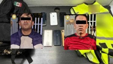 SSC detiene a dos sujetos que robaban en el Transporte Público