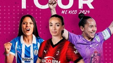 Milan femenil, Pachuca, Rayadas