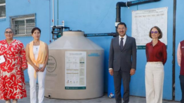  cosechadores de lluvia en escuelas públicas de la CDMX