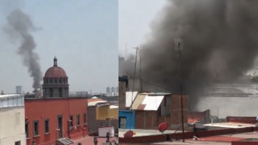 Incendio en Centro Histórico