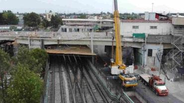 Concluye montaje de trabes en Línea 9 del Metro: Sobse