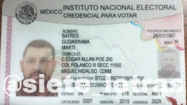 Se hacía pasar por Martí Batres