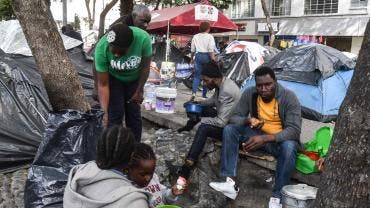 Sibiso migrantes campamentos