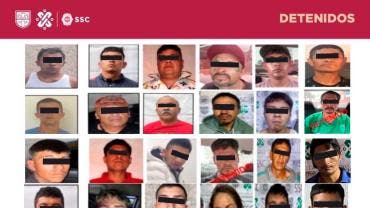 Narcomenudistas detenidos en Tláhuac y Azcapotzalco