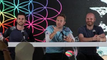 Coldplay vinilo Moon Music botellas reciclado