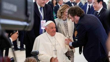 Los protagonistas de la segunda jornada del G7: Meloni, Milei, Lula y el papa Francisco