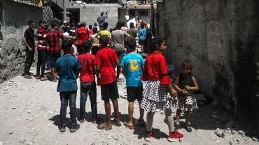 Gaza niños