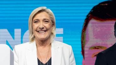 Marine Le Pen Macron Jordan Bardella