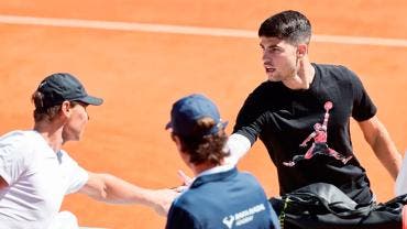Rafael Nadal y Carlos Alcaraz
