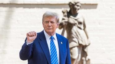 Donald Trump en el Capitolio