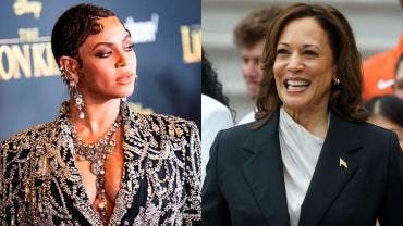 Beyoncé y Kamala Harris