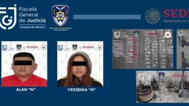 Encuentran altar con restos óseos durante cateo en Iztapalapa