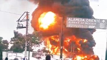 incendio Nezahualcoyotl GAM Myriam Urzua